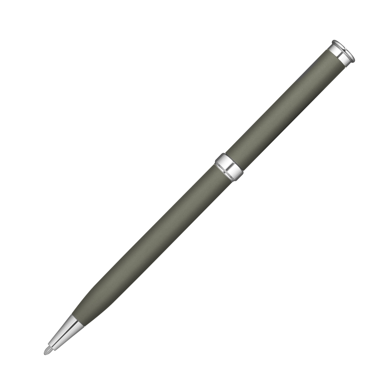 Шариковая ручка Benua, серая, серый