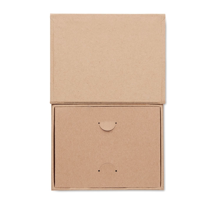 Коробка подарочная, бежевый, бумага