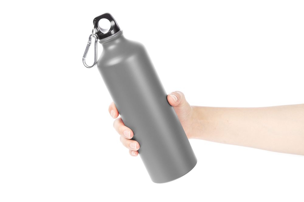 Бутылка для воды Funrun 750, серая, серый