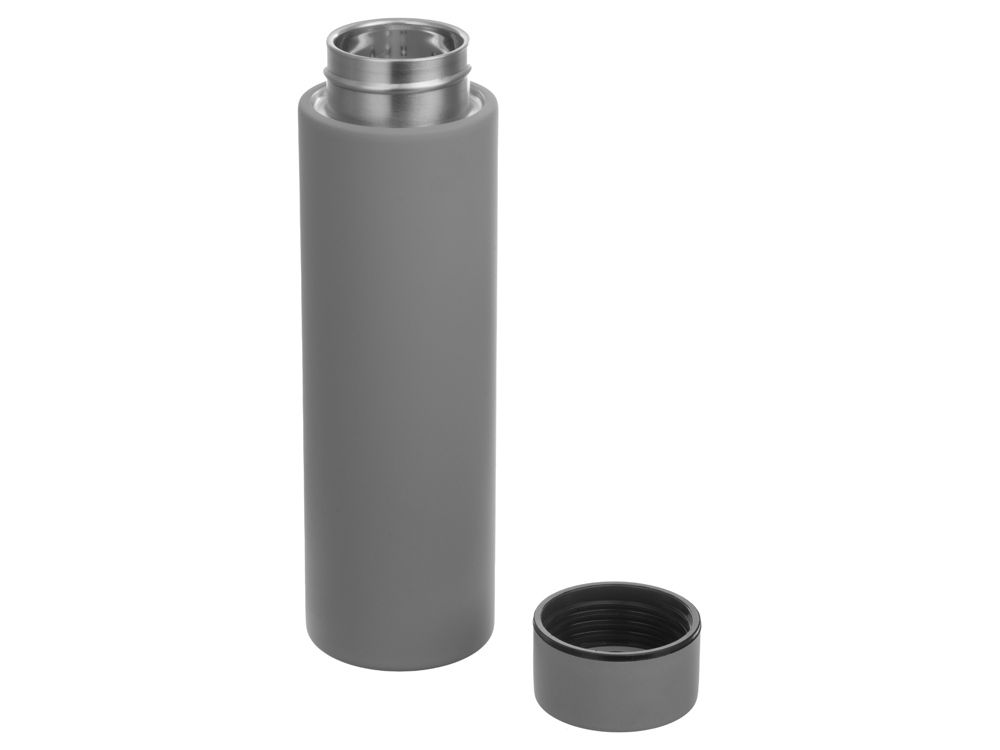 Вакуумный термос с медной изоляцией «Torso», 480 мл, серый, металл
