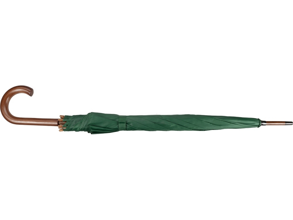 Зонт-трость «Радуга», зеленый, полиэстер
