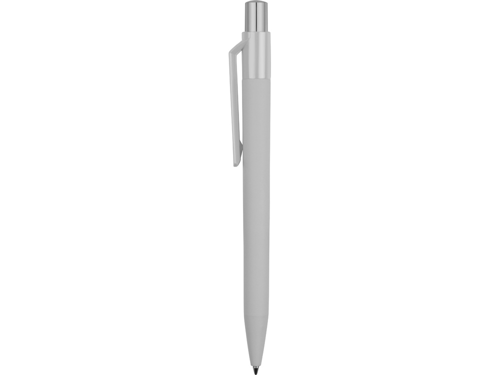 Ручка пластиковая шариковая «On Top SI Gum» soft-touch, серый, soft touch