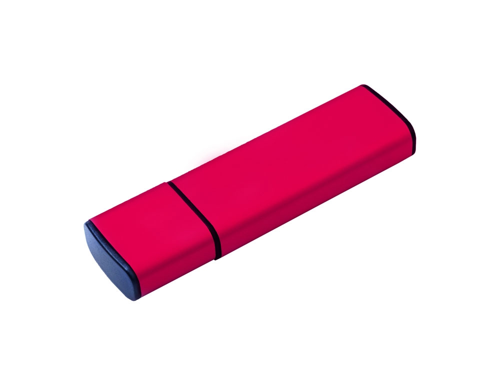 USB 2.0- флешка на 32 Гб «Snow» с колпачком, черный, красный, металл