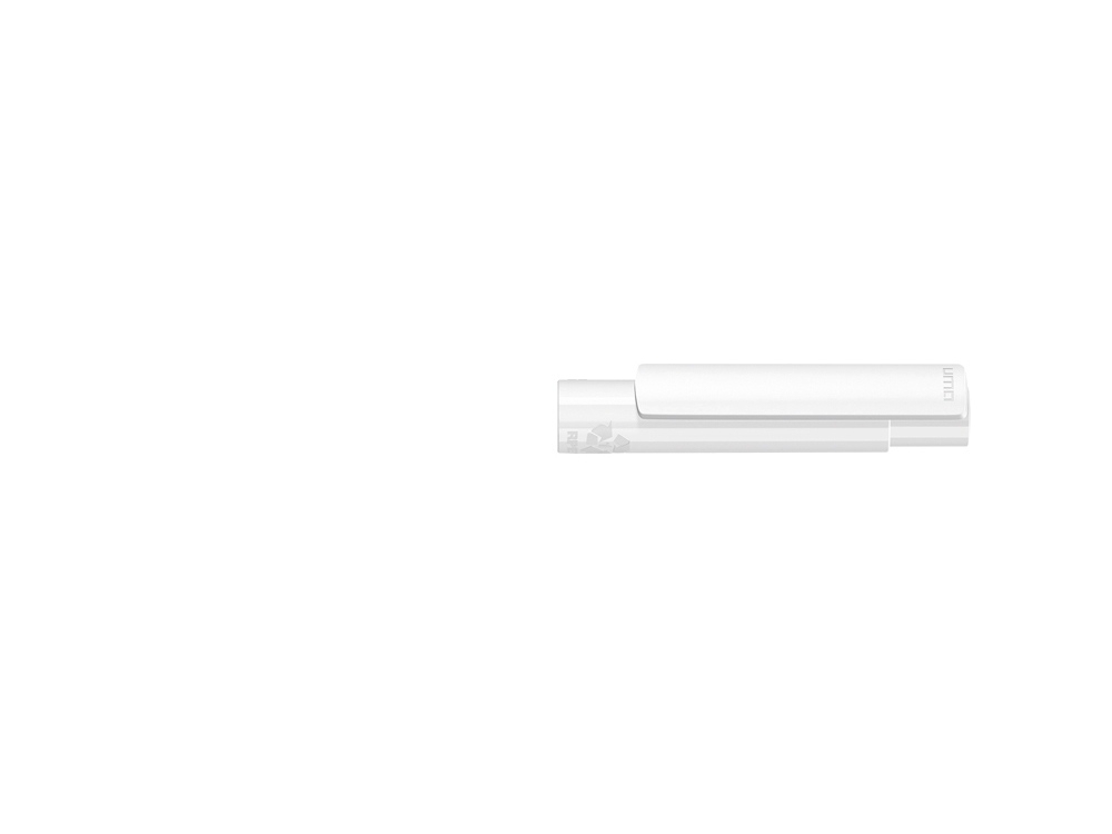 Ручка- роллер из переработанного rPET материала "Recycled Pet Pen Pro R», белый, пластик