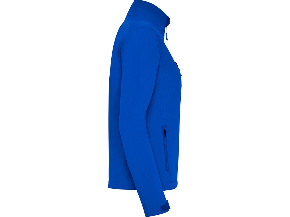 Куртка софтшелл «Nebraska» женская, синий, полиэстер, флис, эластан
