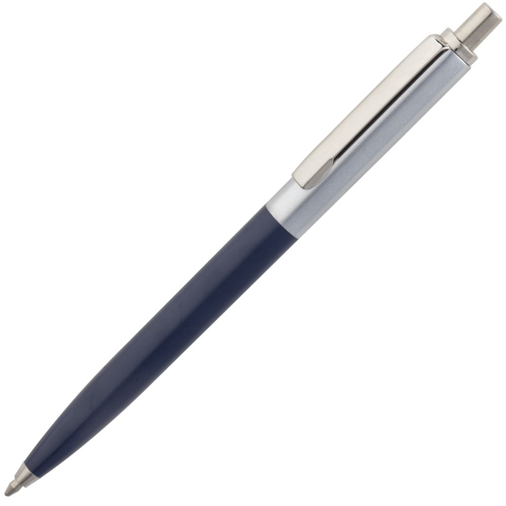 Ручка шариковая Popular, синяя, синий, пластик; металл