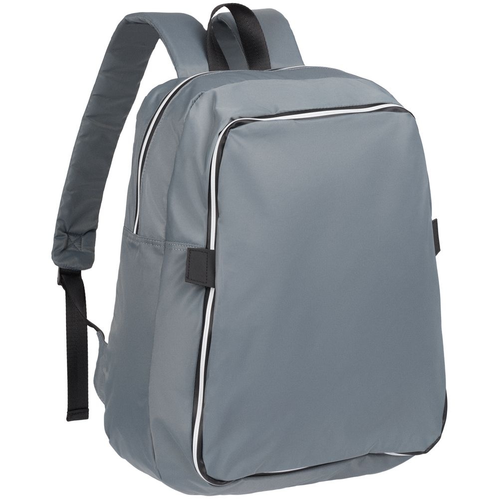 Рюкзак Tabby L, серый, серый, материал верха - полиэстер, 290d, с водоотталкивающей пропиткой; твил