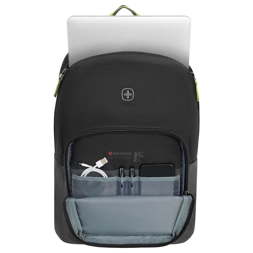 Рюкзак Next Crango, черный с антрацитовым, черный, серый, полиэстер 100%, переработанный