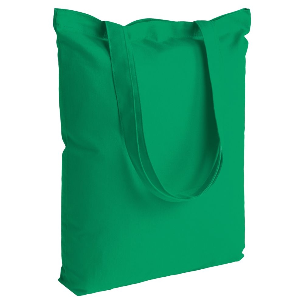 Холщовая сумка Strong 210, зеленая, зеленый, хлопок