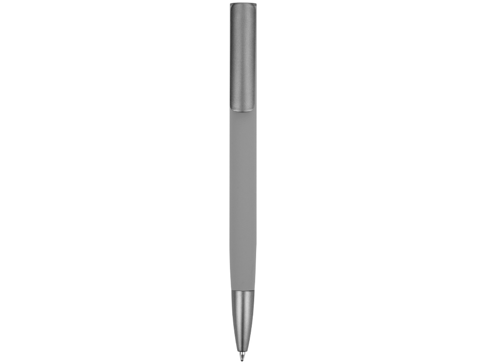 Ручка металлическая шариковая «Insomnia» soft-touch с зеркальным слоем, серый