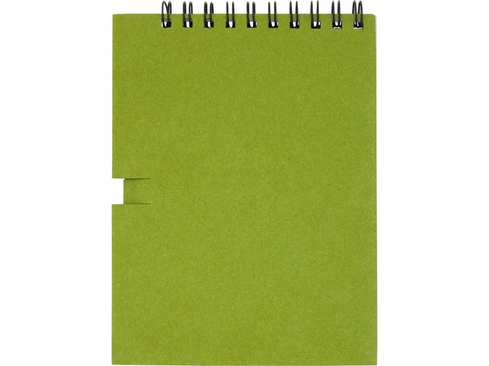 Блокнот A6 «Luciano Eco» с карандашом, зеленый, бумага