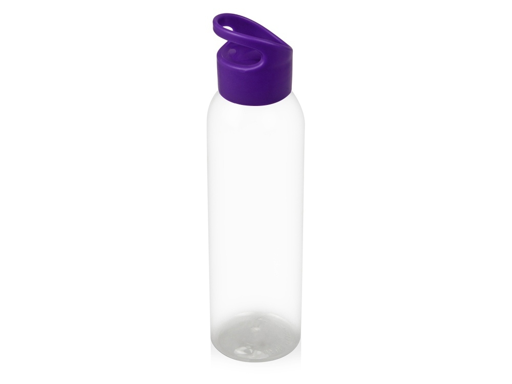 Бутылка для воды «Plain 2», фиолетовый, прозрачный, пластик