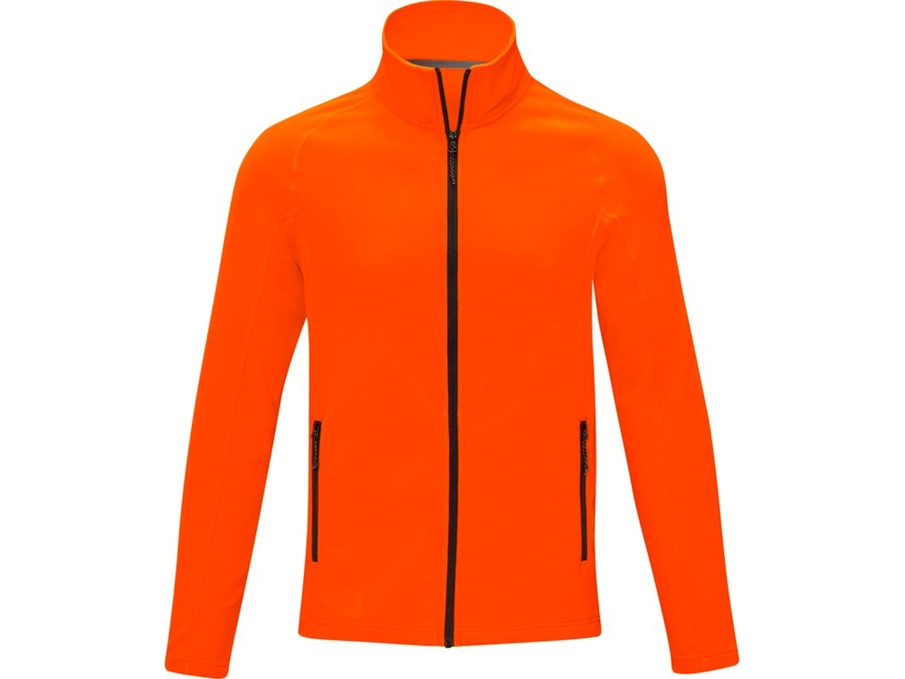 Куртка флисовая «Zelus» мужская, оранжевый, полиэстер, флис