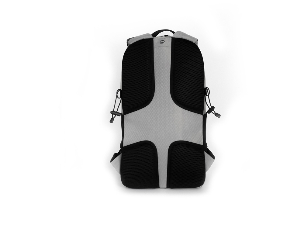 Рюкзак Nomad для ноутбука 15.6'' из переработанного пластика с изотермическим отделением, серый, полиэстер, пластик