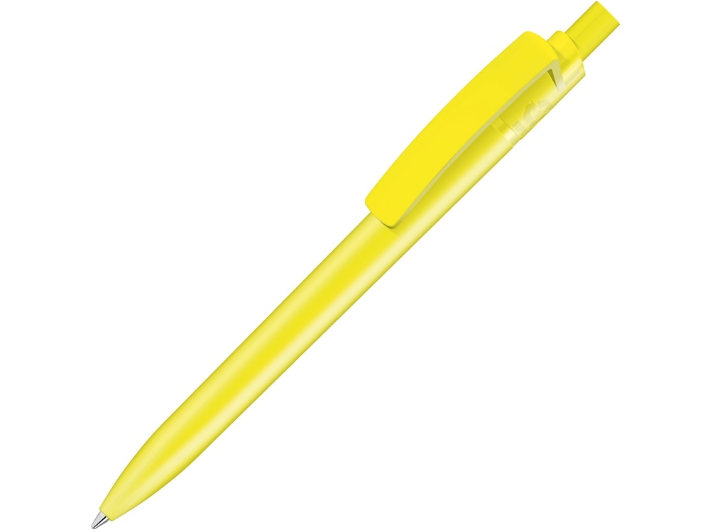 Ручка пластиковая шариковая из Rpet «Recycled Pet Pen Step F», желтый, пластик