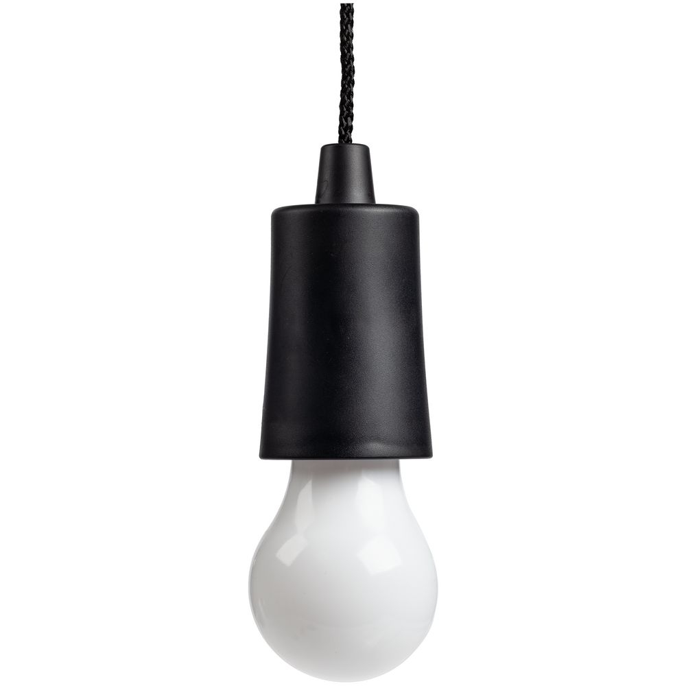 Лампа портативная Lumin, черная, черный, полипропилен; пластик