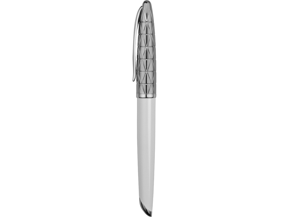 Ручка-роллер Carene Contemporary, белый, серебристый, металл
