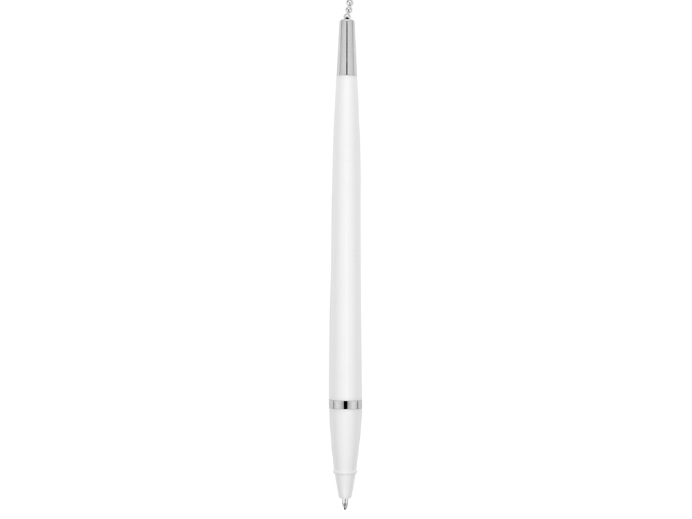 Ручка пластиковая шариковая на подставке «Холд», белый, пластик