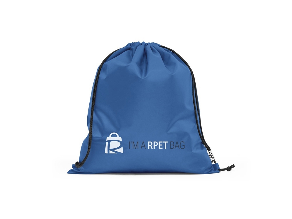 Сумка-рюкзак «PEMBA», синий, пластик