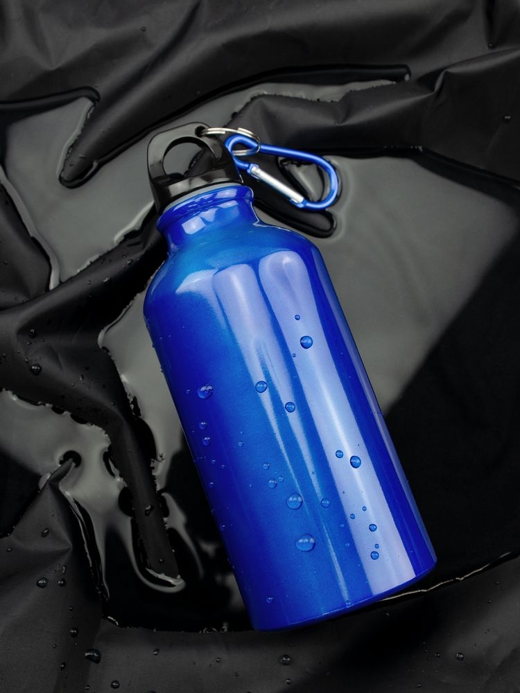 Бутылка для спорта Re-Source, синяя, синий, алюминий