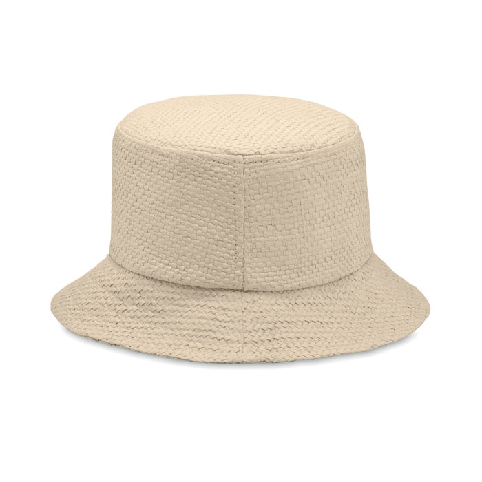 Шляпа, бежевый, straw