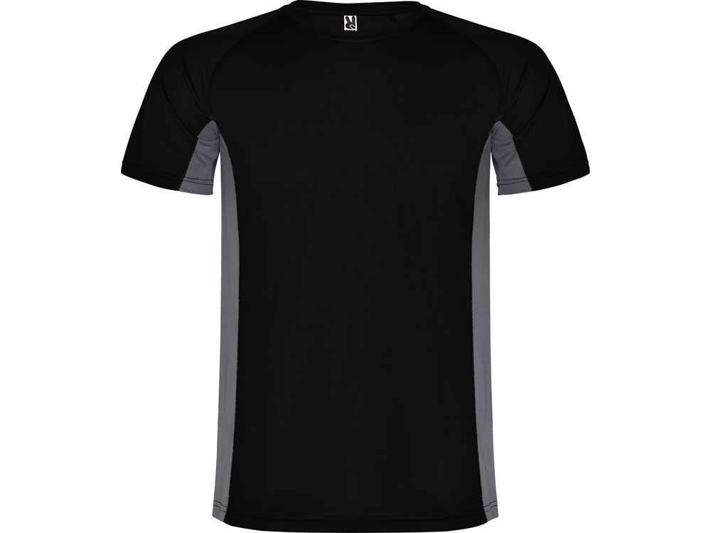 Спортивная футболка «Shanghai» детская, черный, серый, полиэстер