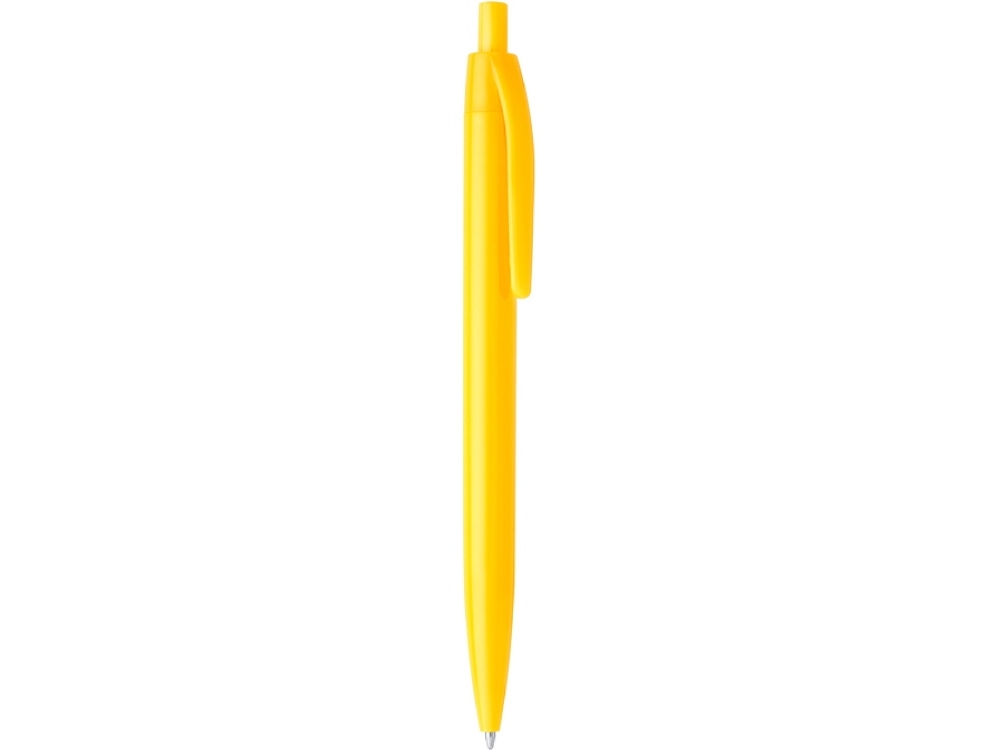 Ручка пластиковая шариковая STIX, желтый, пластик