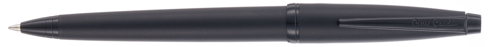 Ручка шариковая Pierre Cardin GAMME. Цвет - черный. Упаковка Е, черный, нержавеющая сталь, авс - пластик