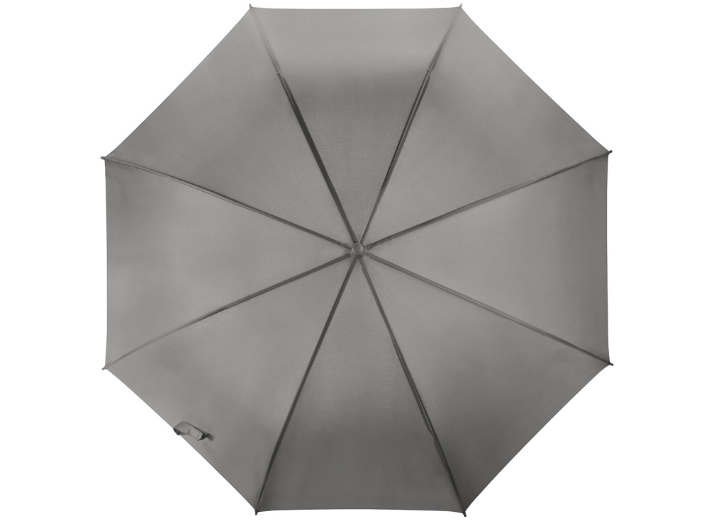 Зонт-трость «Яркость», серый, полиэстер