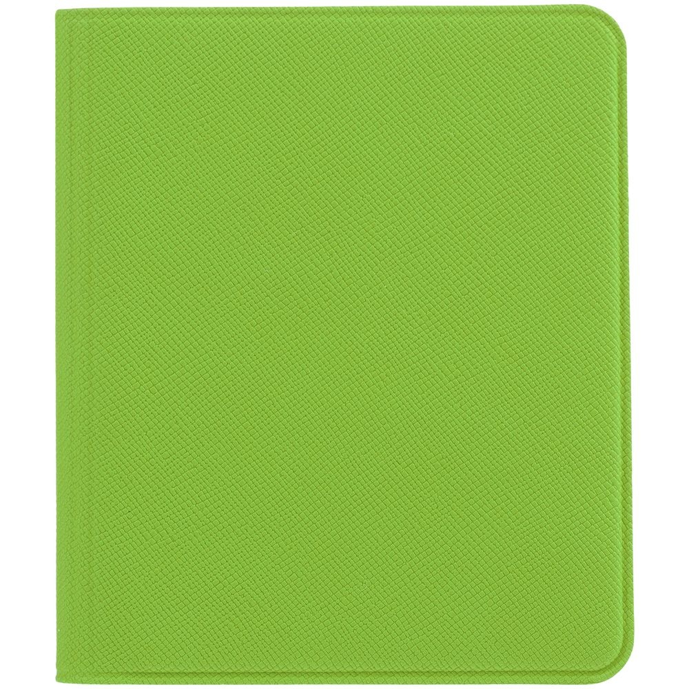 Картхолдер с отделением для купюр Dual, зеленый, зеленый, кожзам