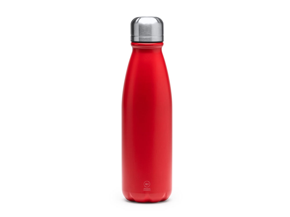Бутылка KISKO из переработанного алюминия, красный
