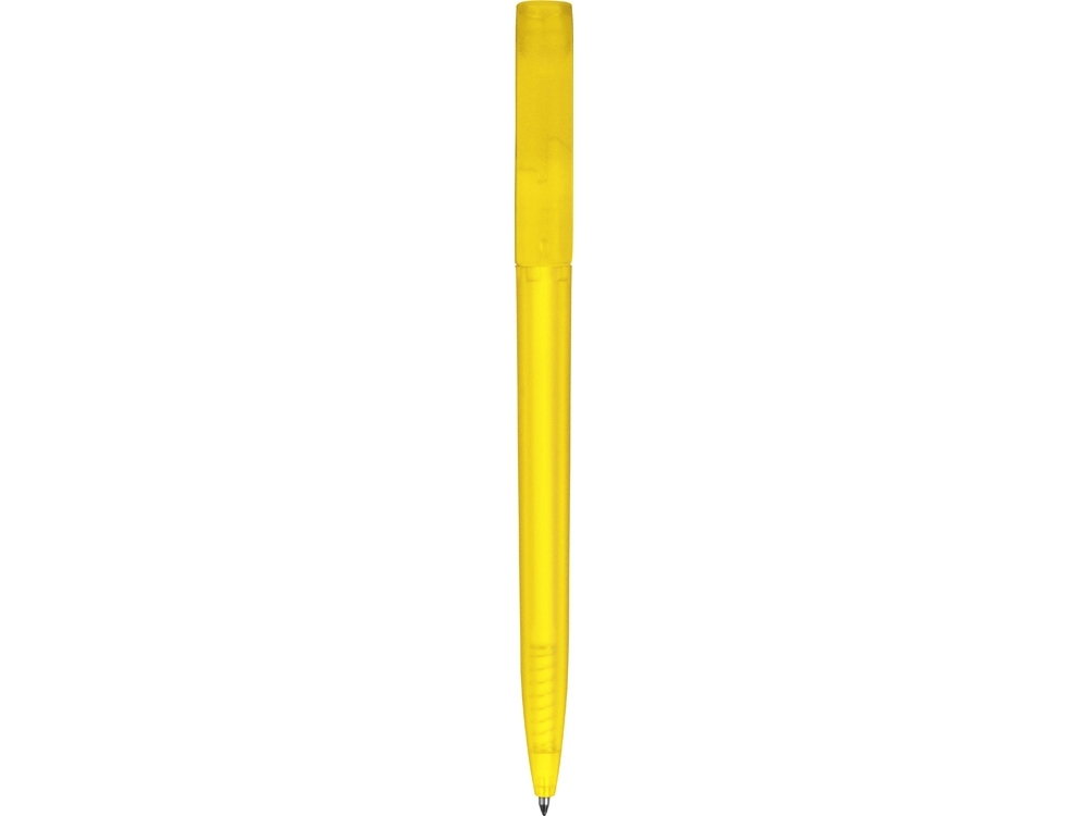 Ручка пластиковая шариковая «Миллениум фрост», желтый, пластик