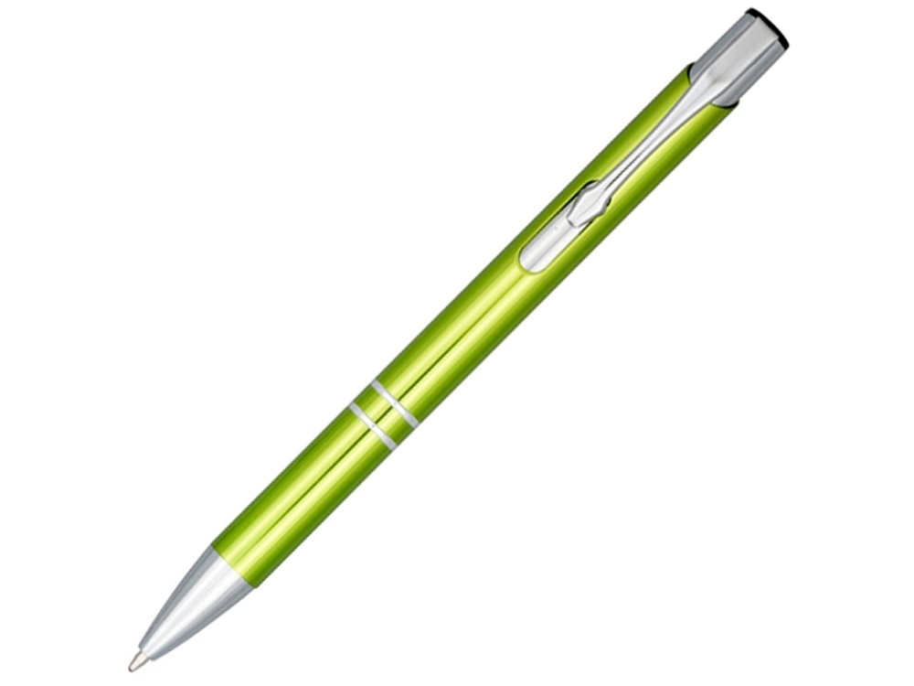 Ручка металлическая шариковая «Moneta» с анодированным покрытием, зеленый, алюминий