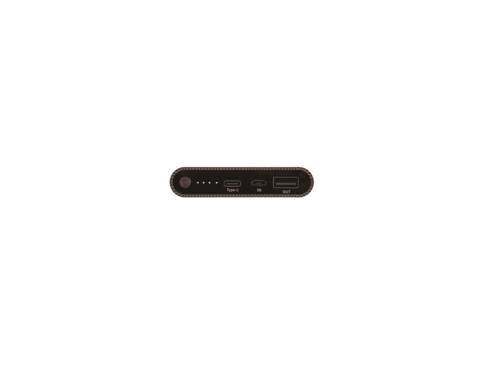 Внешний беспроводной аккумулятор «NEO Spark», 10000 mAh, черный, пластик