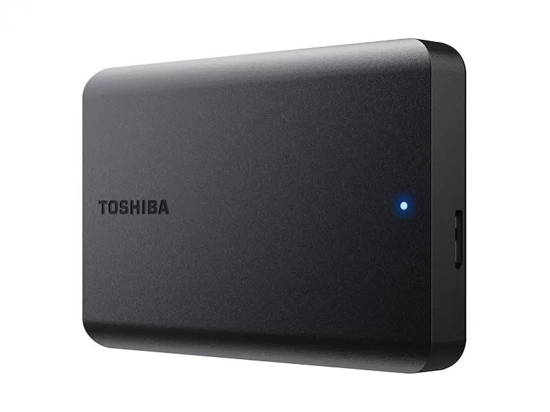 Внешний диск Toshiba Canvio, USB 3.0, 1Тб, черный, черный, пластик