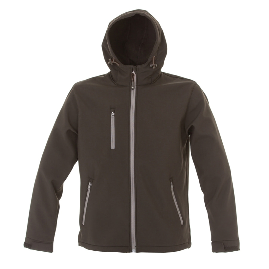 Куртка Innsbruck Man, черный_S, 96% п/э, 4% эластан, черный, основная ткань софтшелл : 96% полиэстер, 4% эластан, 280 г/м2