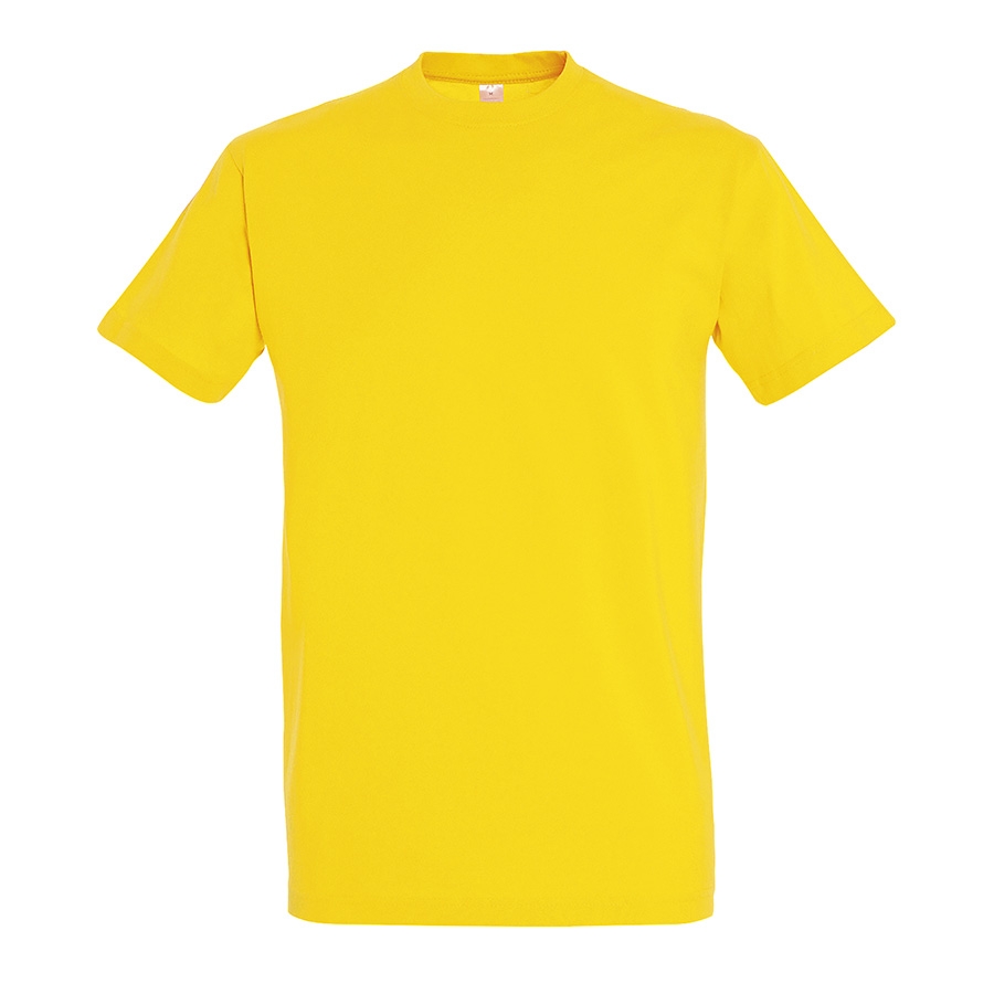 Футболка мужская IMPERIAL, желтый, XS, 100% хлопок, 190 г/м2, желтый, полугребенной хлопок 100%, плотность 190 г/м2, джерси