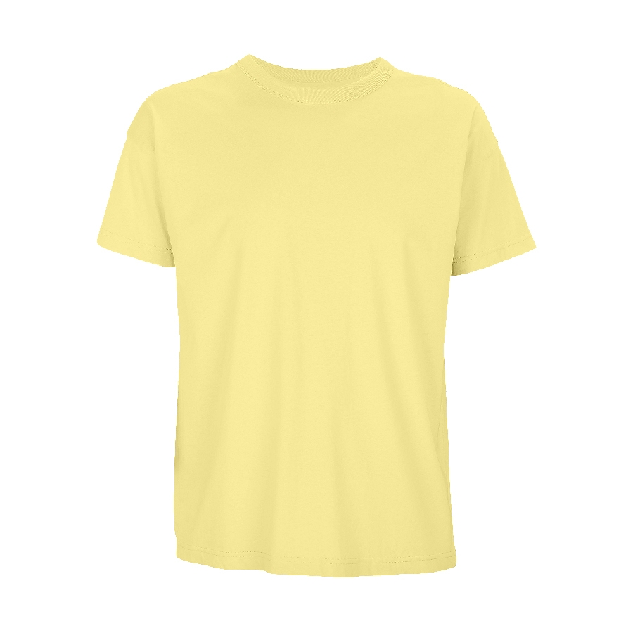 Футболка мужская BOXY MEN, светло-жёлтый, S, 100% органический хлопок, 180 г/м2, желтый, джерси́ 180 г/м²