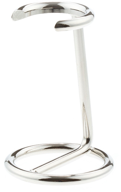 Подставка для помазка IL Ceppo, никелированная латунь, серебристый цвет, серебристый