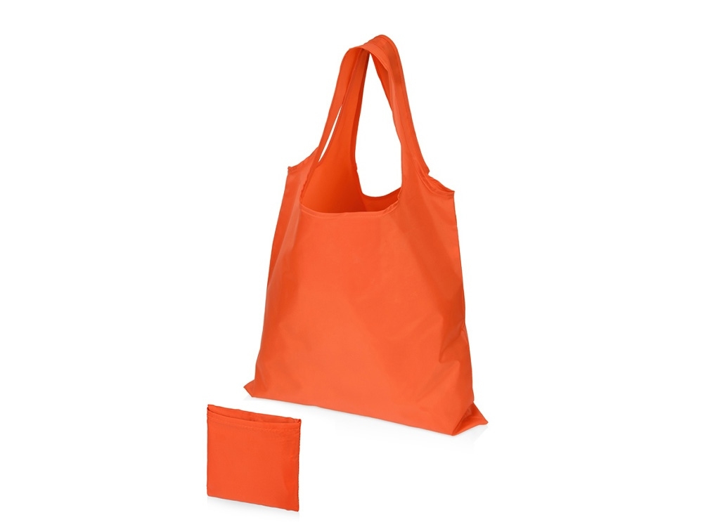 Складная сумка Reviver из переработанного пластика, оранжевый, полиэстер