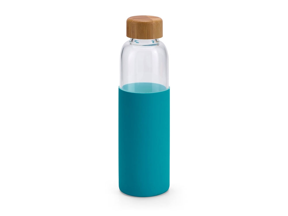 Бутылка 600 мл «DAKAR», голубой, стекло