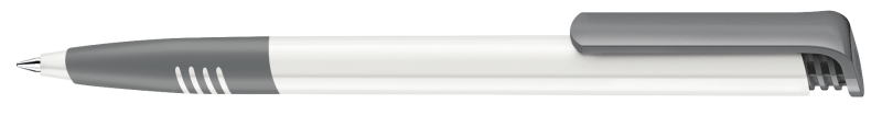  2956 ШР сп Super-Hit Basic Polished Soft grip белый/серый  Cool  Gray  9, белый, пластик