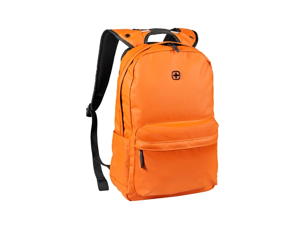 Рюкзак с отделением для ноутбука 14" и с водоотталкивающим покрытием, оранжевый, полиэстер