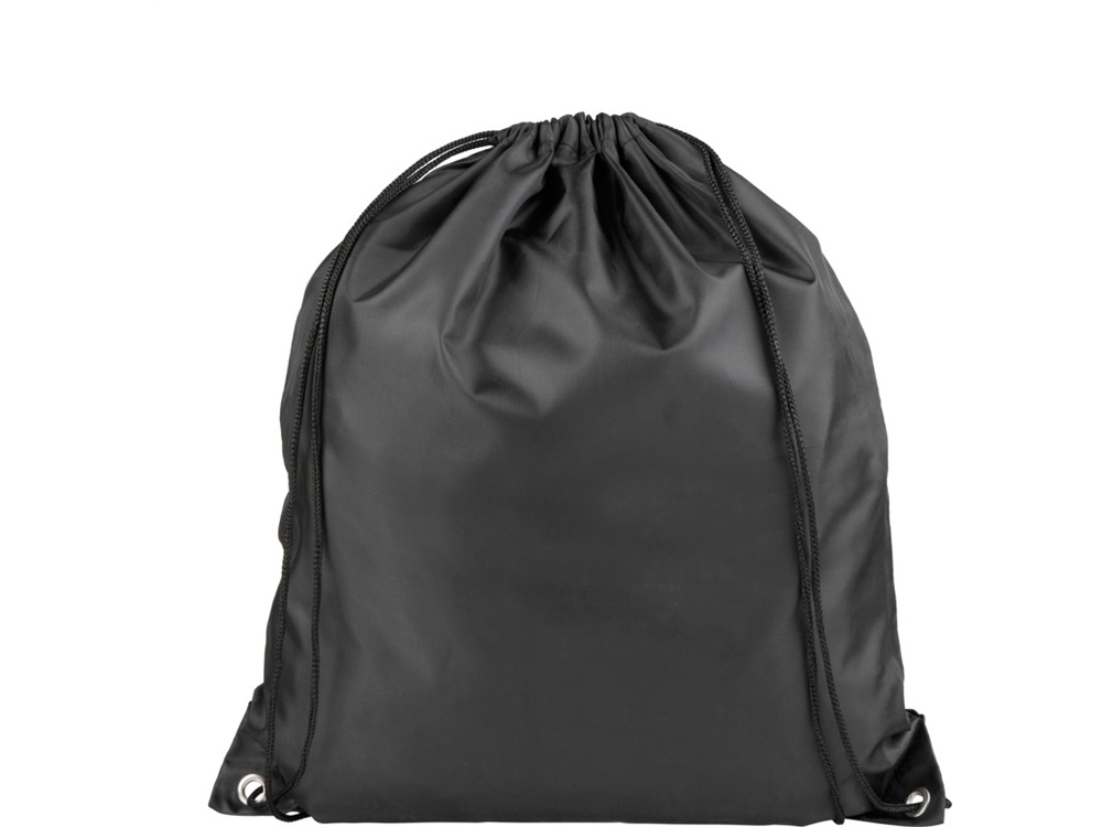 Рюкзак «Oriole» из переработанного ПЭТ, черный, пэт (полиэтилентерефталат)
