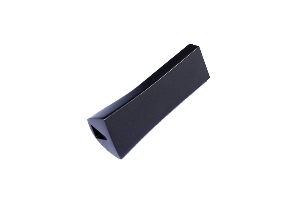 USB 2.0- флешка на 32 Гб компактная с мини чипом и отверстием, серебристый, металл