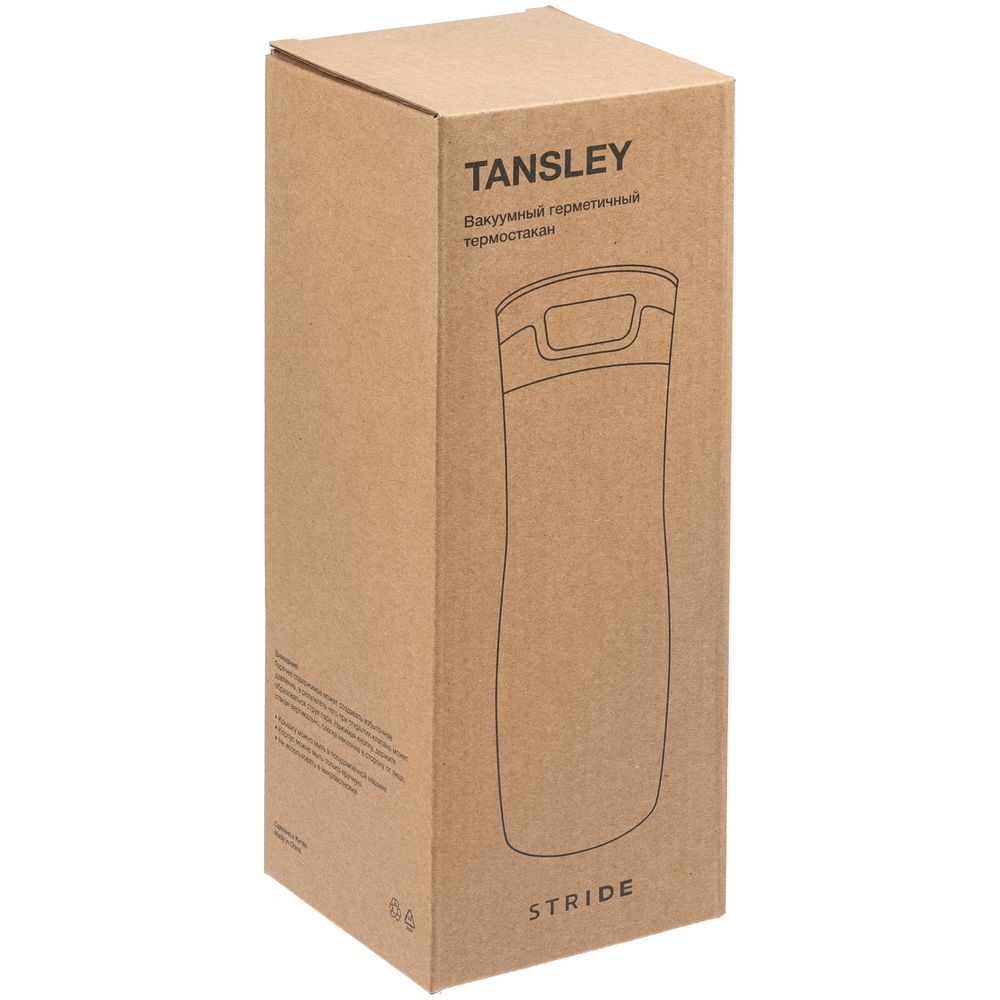 Термостакан Tansley, герметичный, вакуумный, белый, белый, металл; пластик