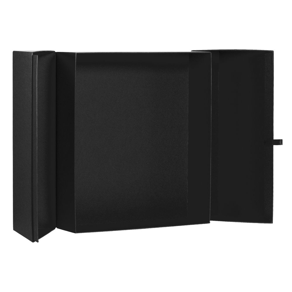 Коробка Wingbox, черная, черный, картон