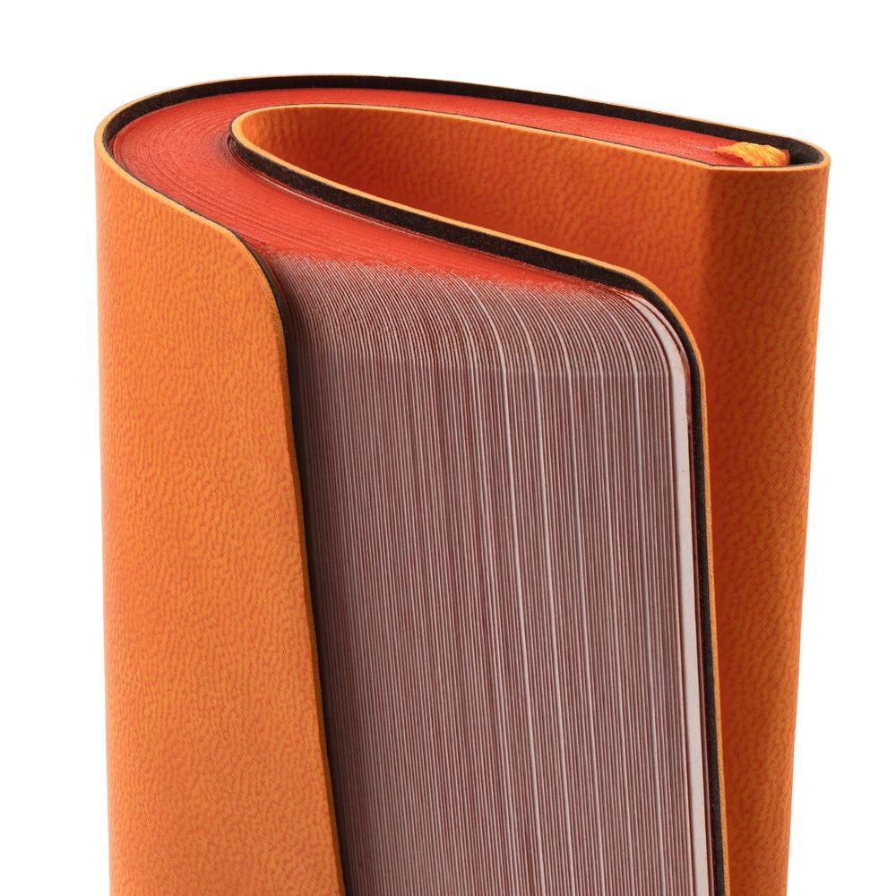 Ежедневник Neat Mini, недатированный, оранжевый, оранжевый, кожзам