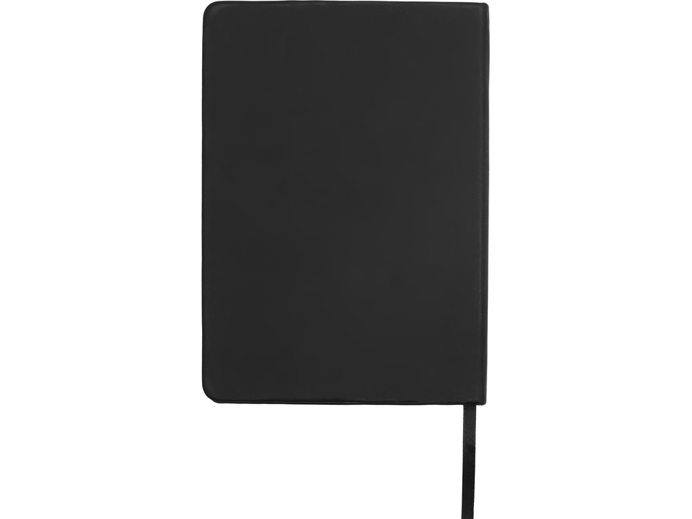 Блокнот А5 «Magnet» soft-touch с магнитным держателем для ручки, черный, пластик