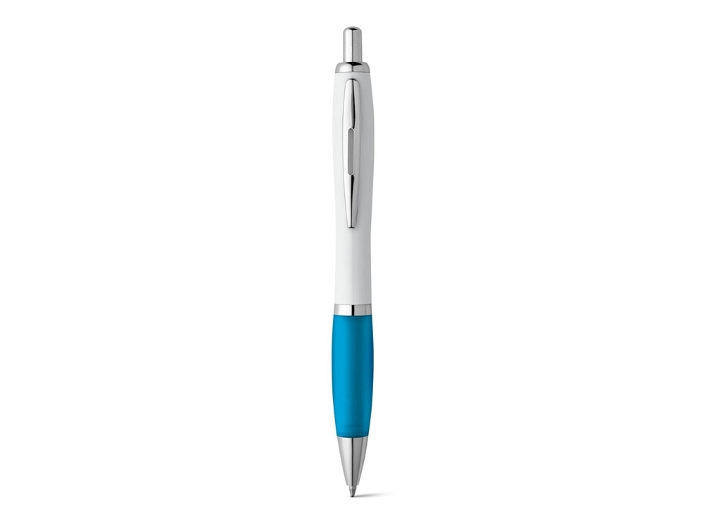 Шариковая ручка с зажимом из металла «MOVE», голубой, пластик